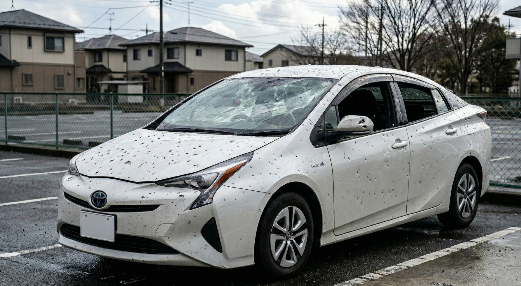 雹害車